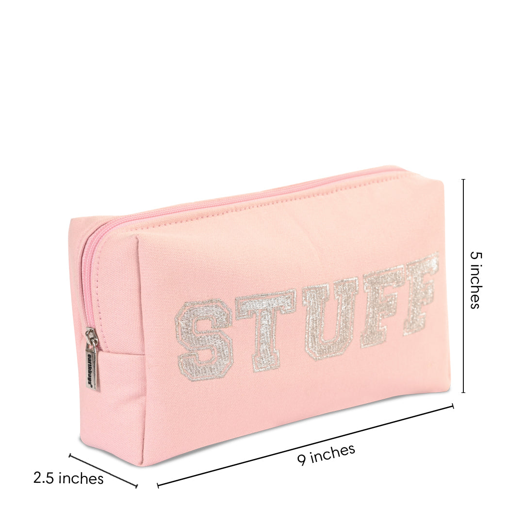 Icon Stuff Cosmetic Pouch Pink