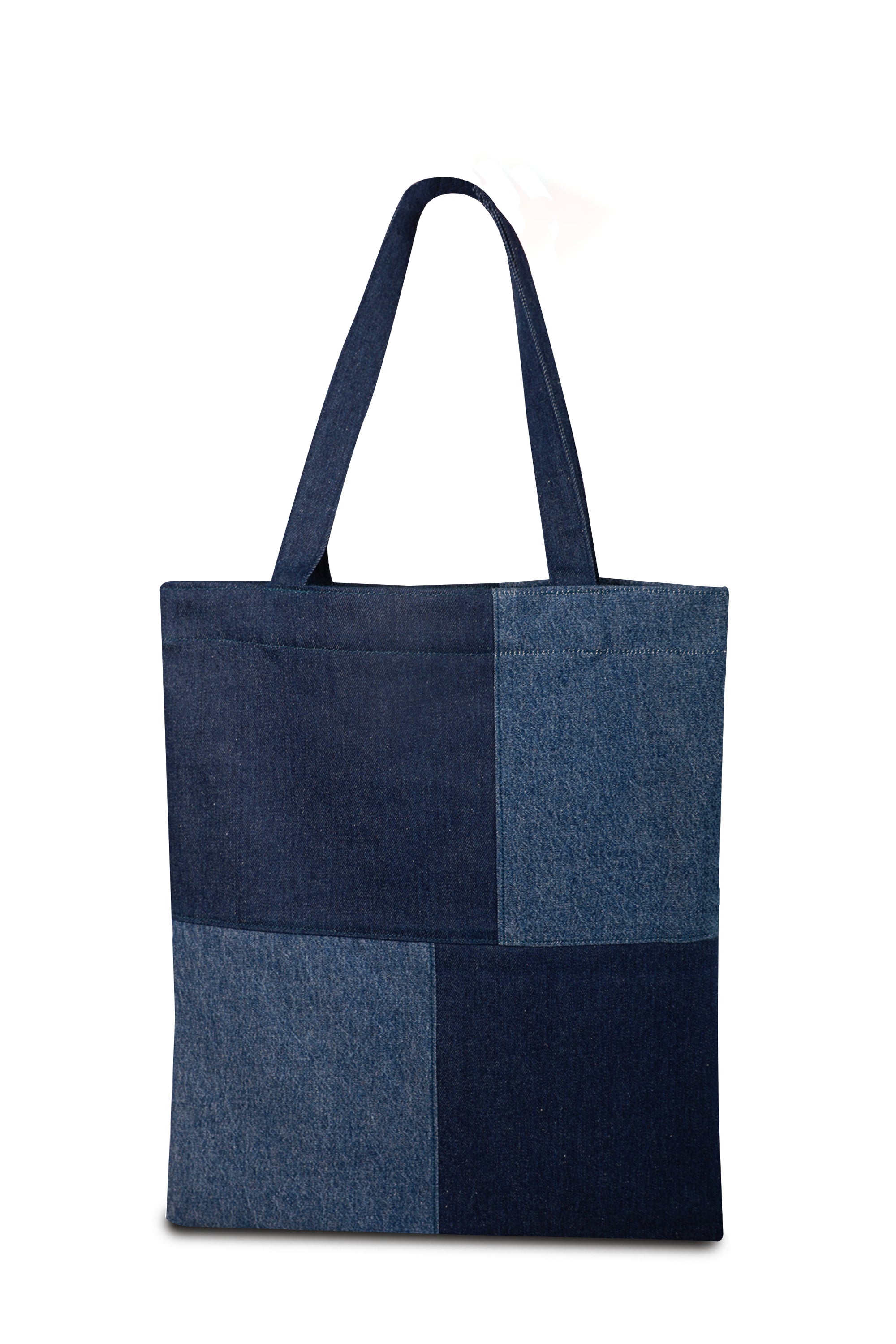 Azure Cotton Tote Bag Denim