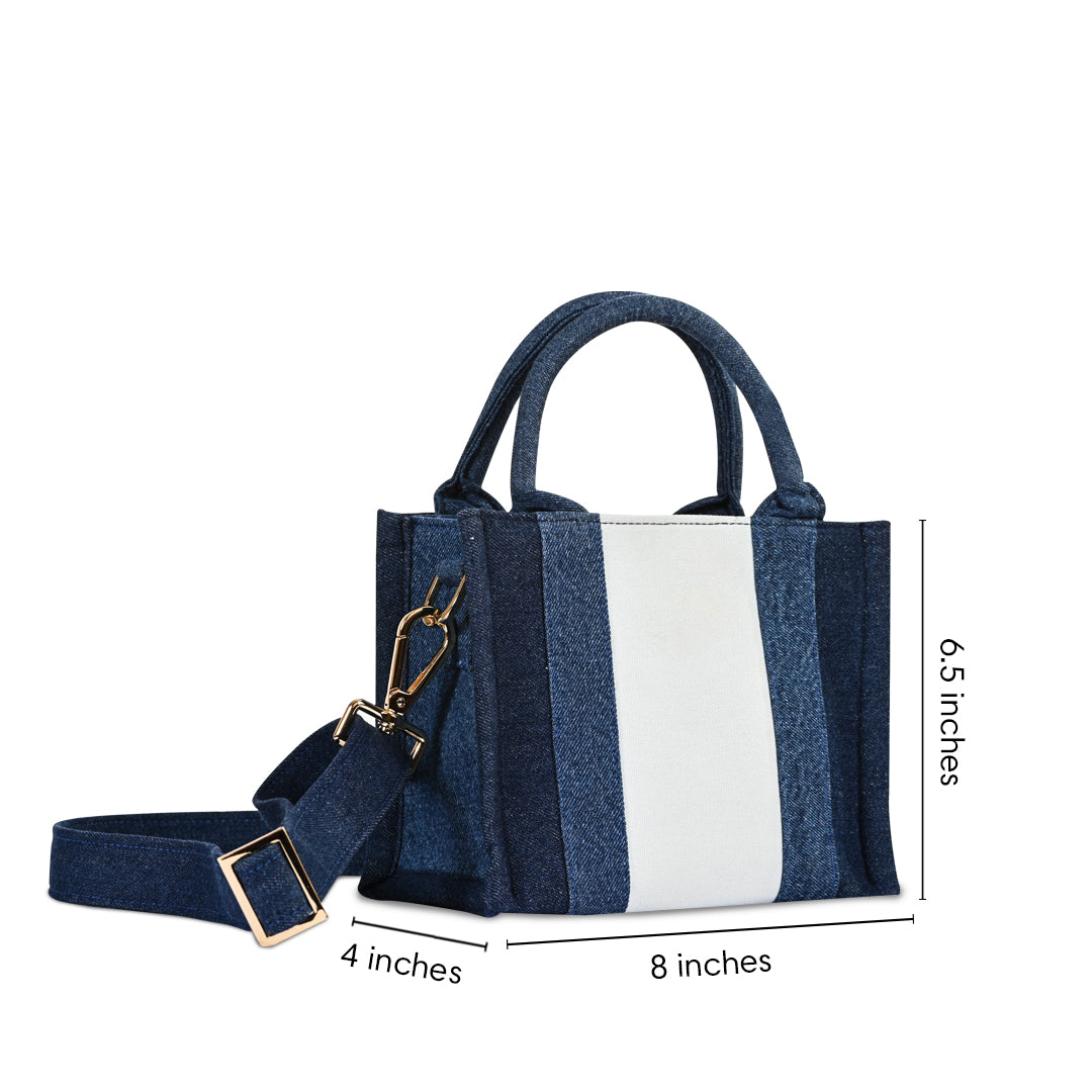 Gigi Mini Canvas Bag Denim