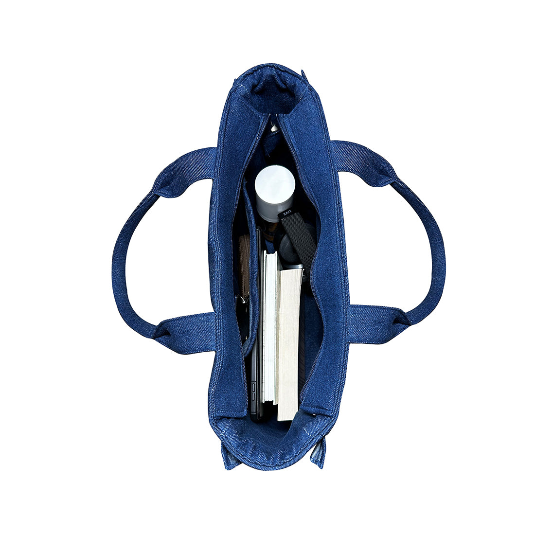 Quilted Canvas Tote Bag