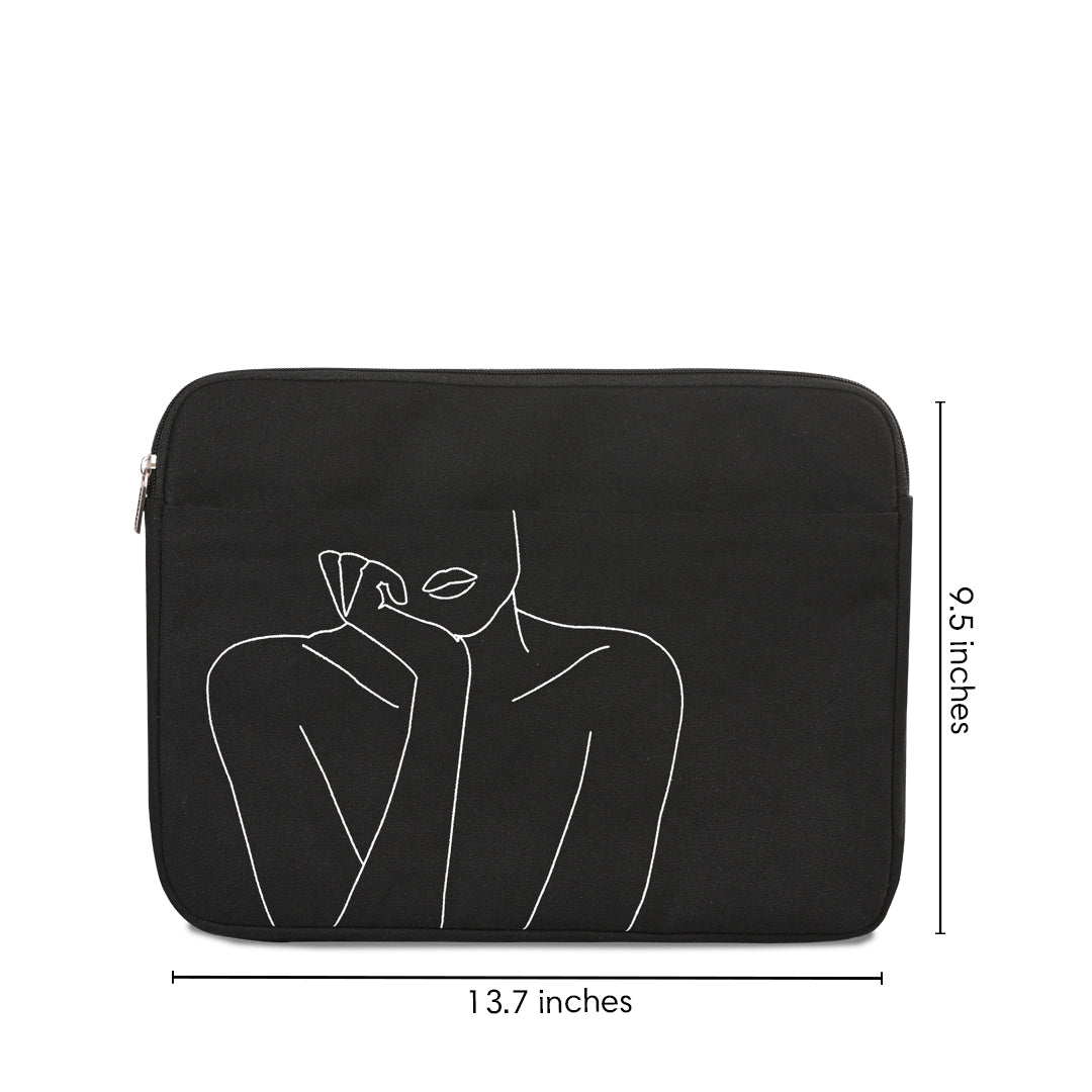 Wanderer Laptop Sleeve Black