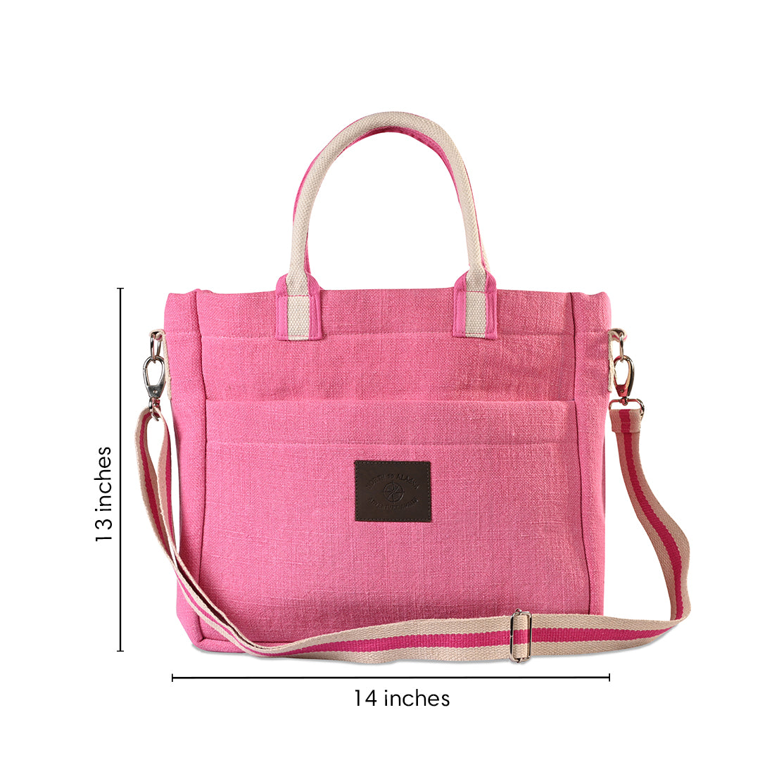 Cruise Soft Jute Multi-purpose Tote Bag