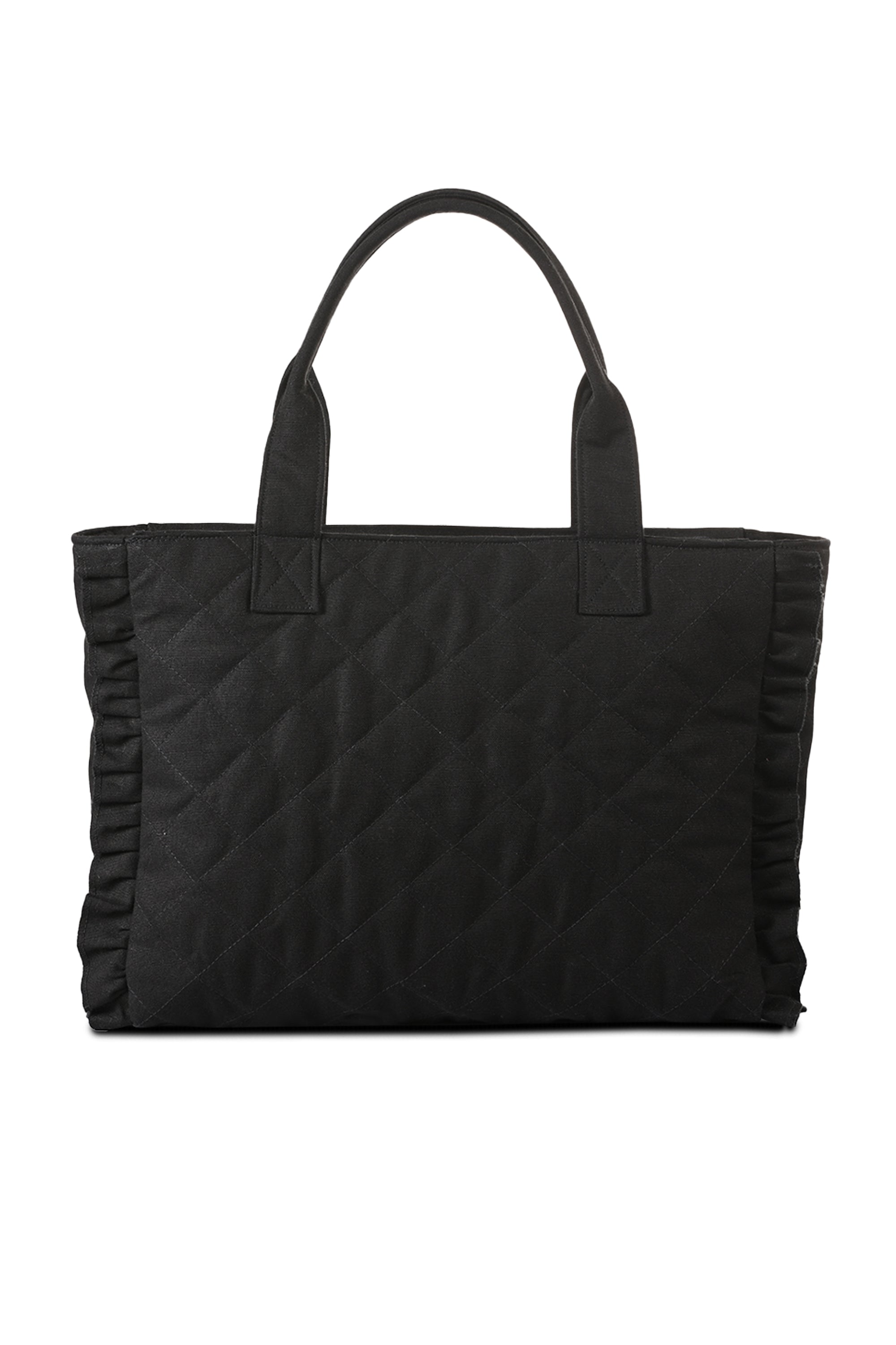 Quilted Canvas Tote Bag