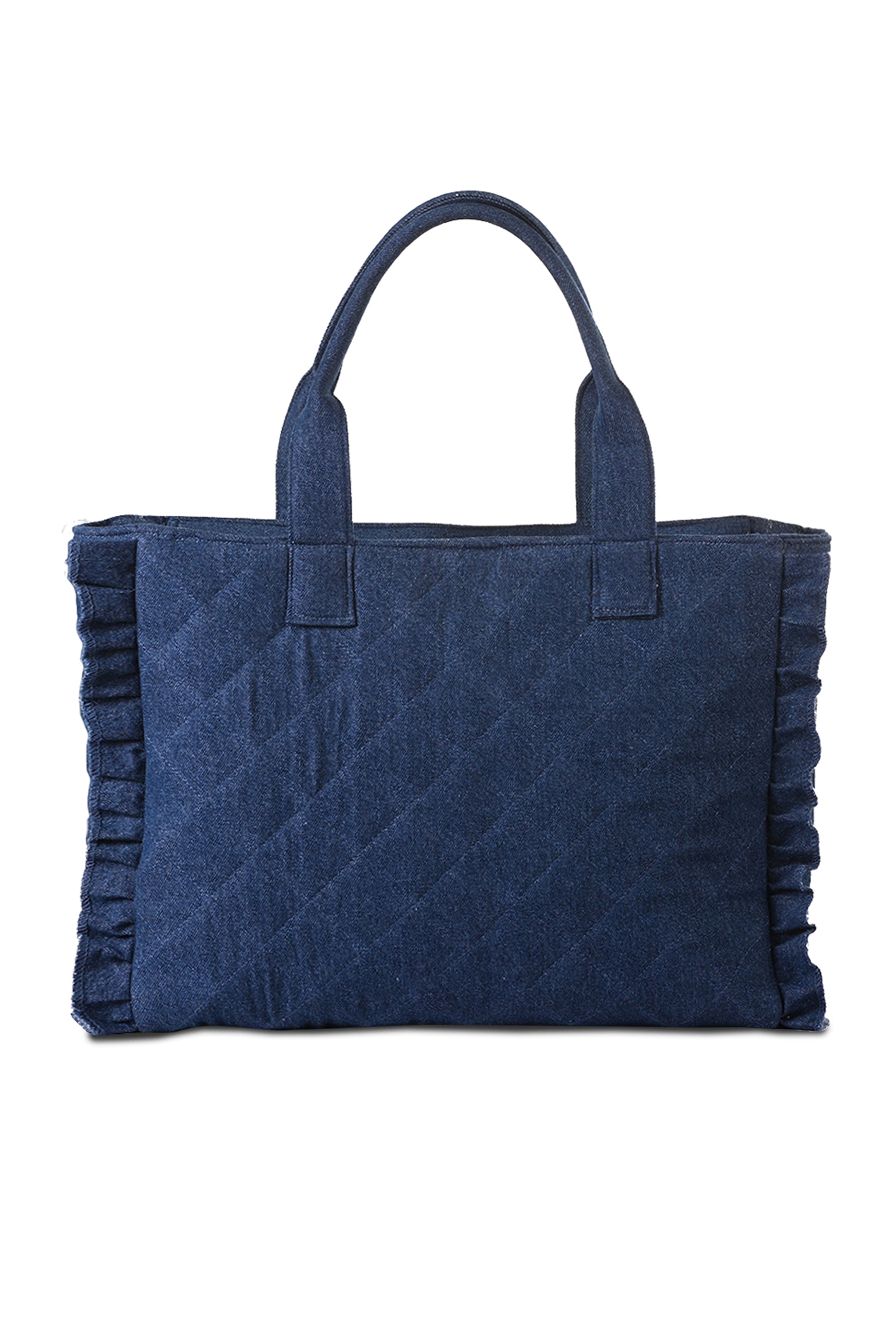 Quilted Canvas Tote Bag