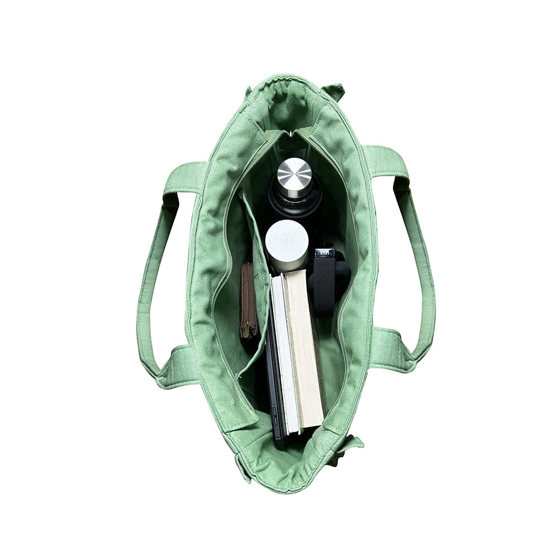 Quilted Canvas Tote Bag