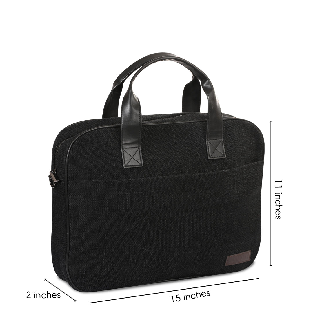 Cove Soft Jute Laptop Bag