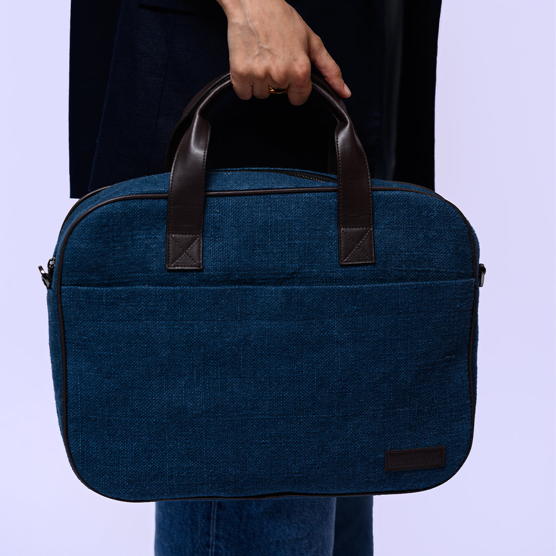 Cove Soft Jute Laptop Bag