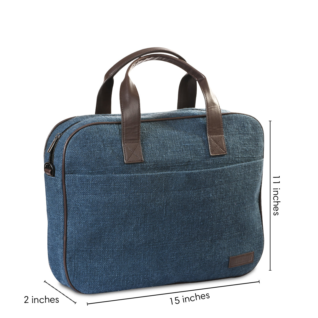 Cove Soft Jute Laptop Bag
