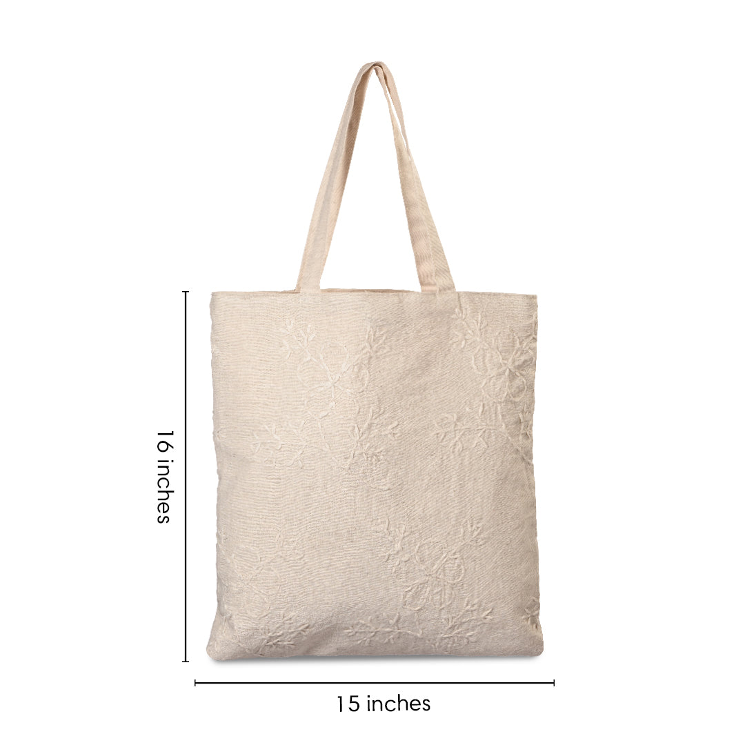 Dahlia Cotton Tote Bag