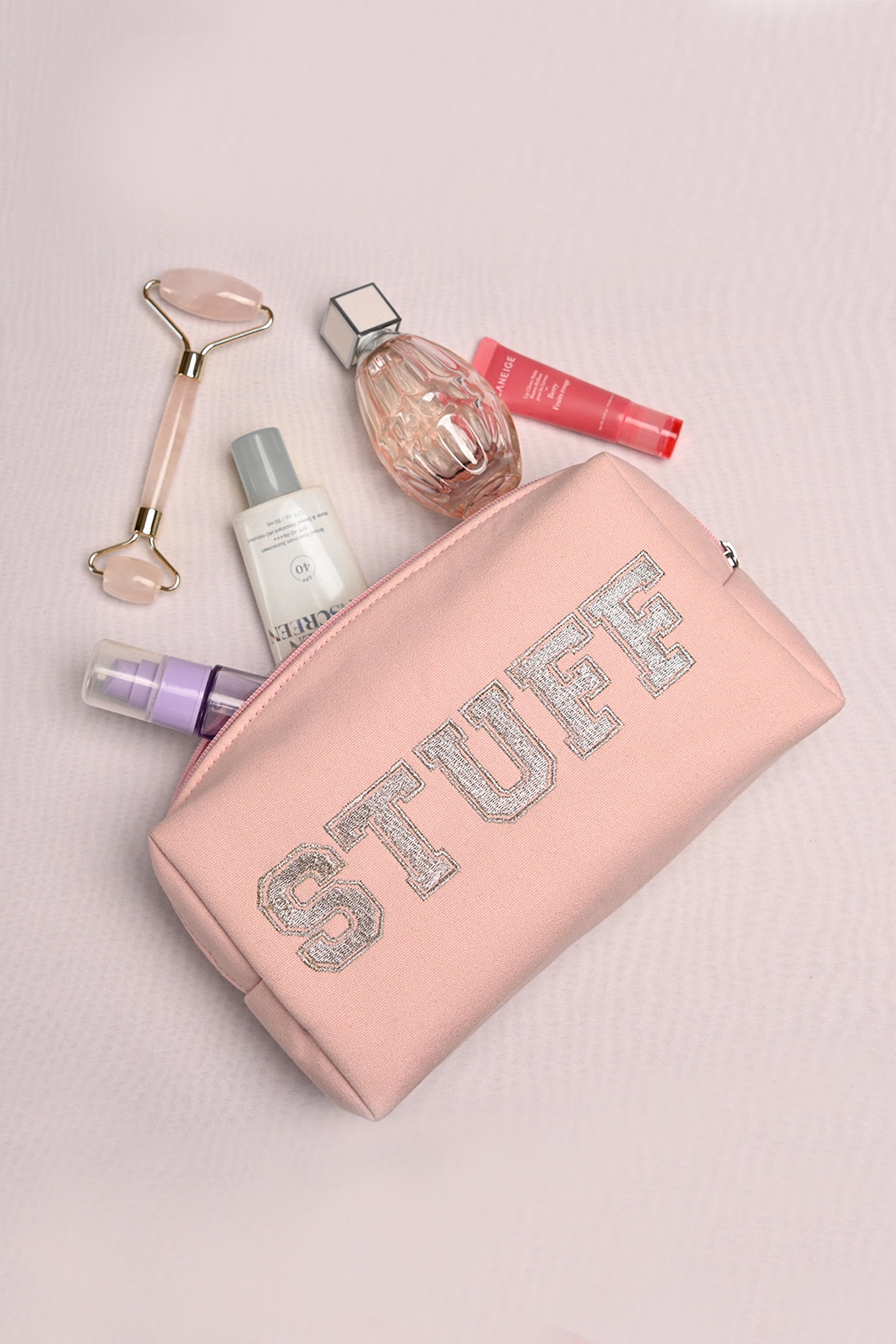 Icon Stuff Cosmetic Pouch Pink