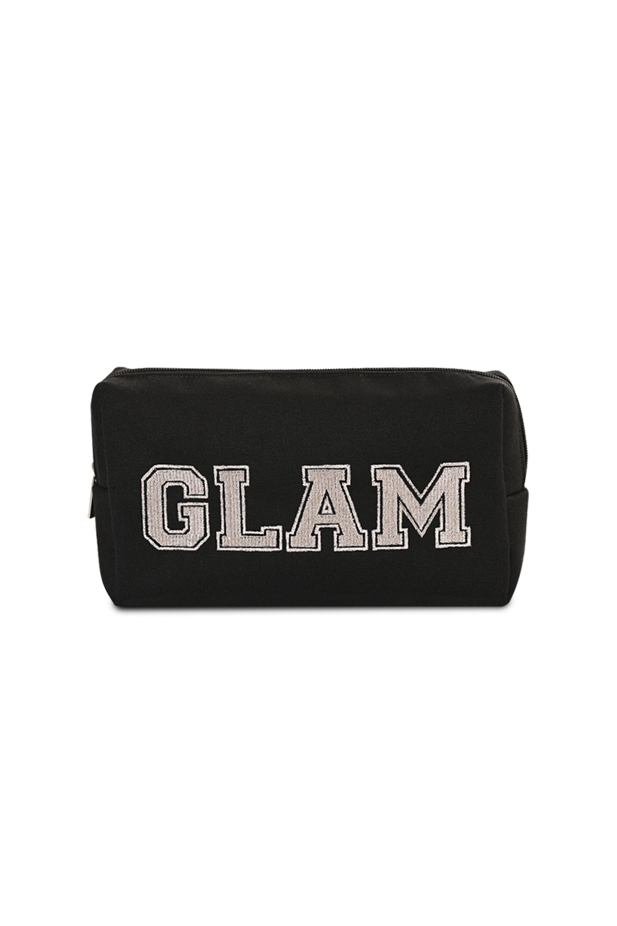 Icon Glam Cosmetic Pouch Black