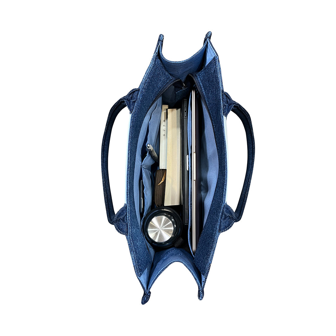 Gigi Box Tote Bag Denim