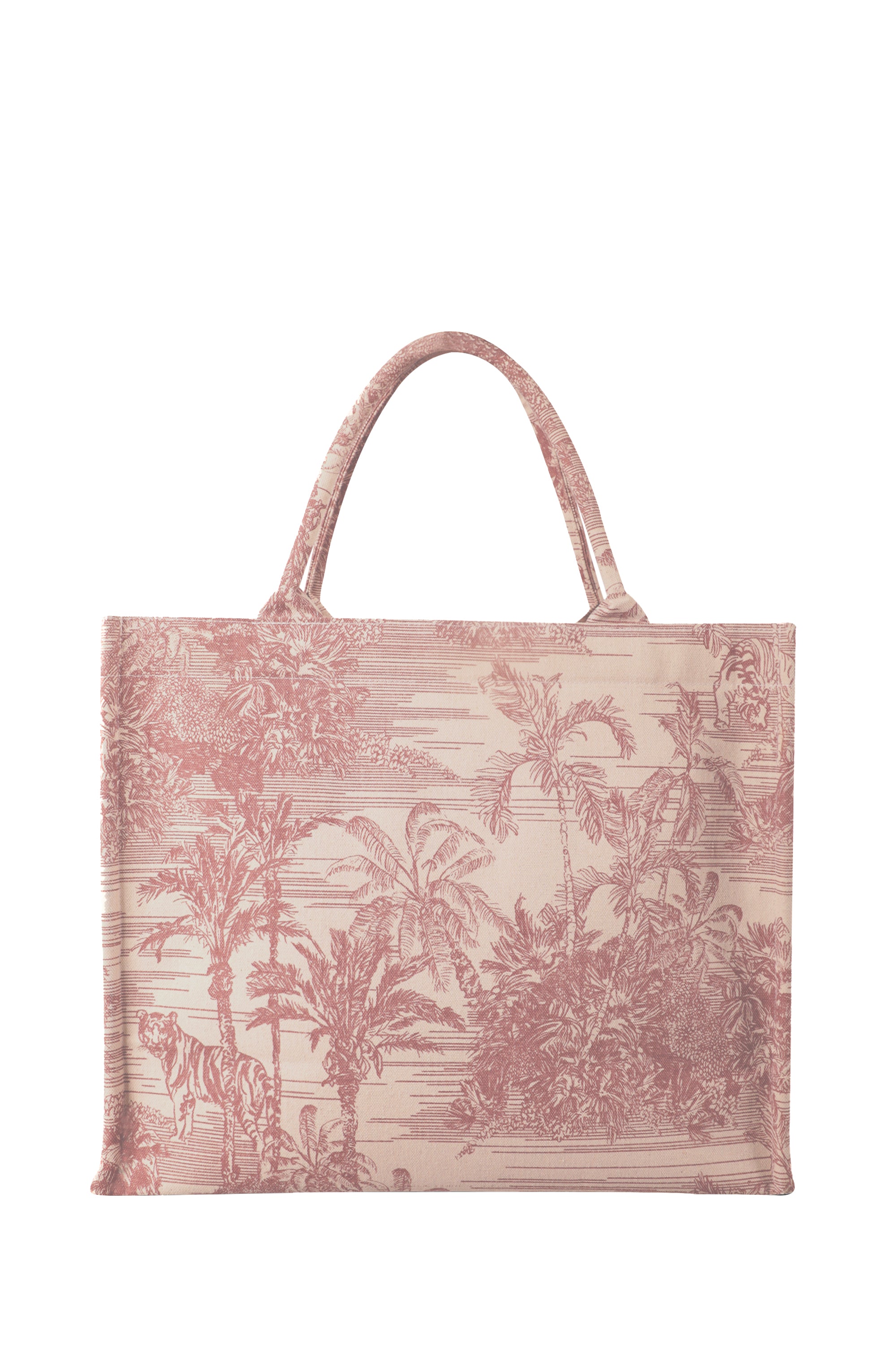 Luna Box Tote Bag Pink