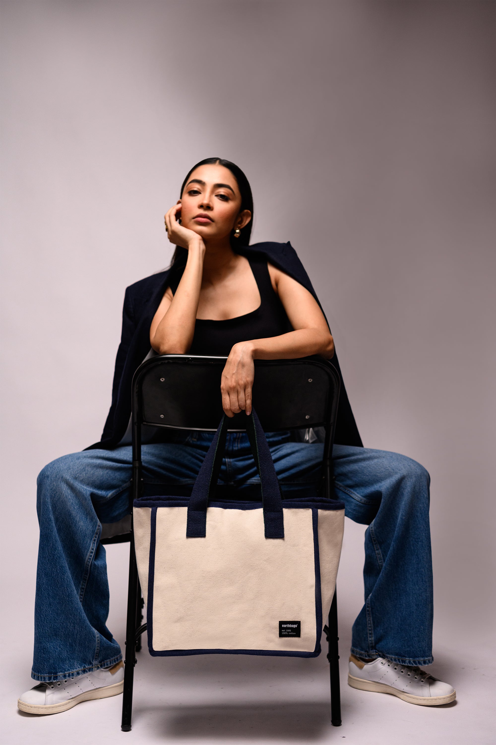 Soho Dual Colour Tote Bag