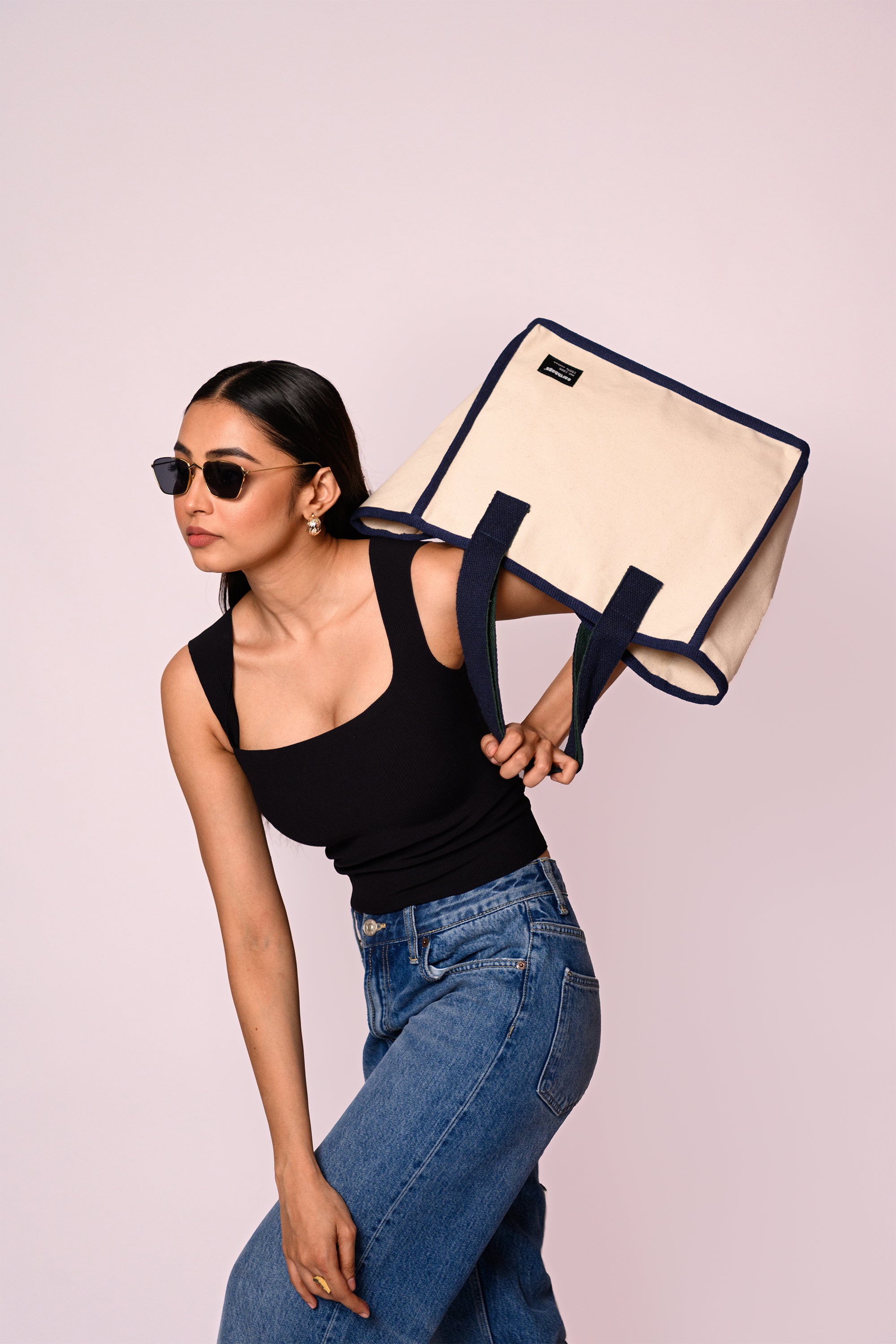 Soho Dual Colour Tote Bag