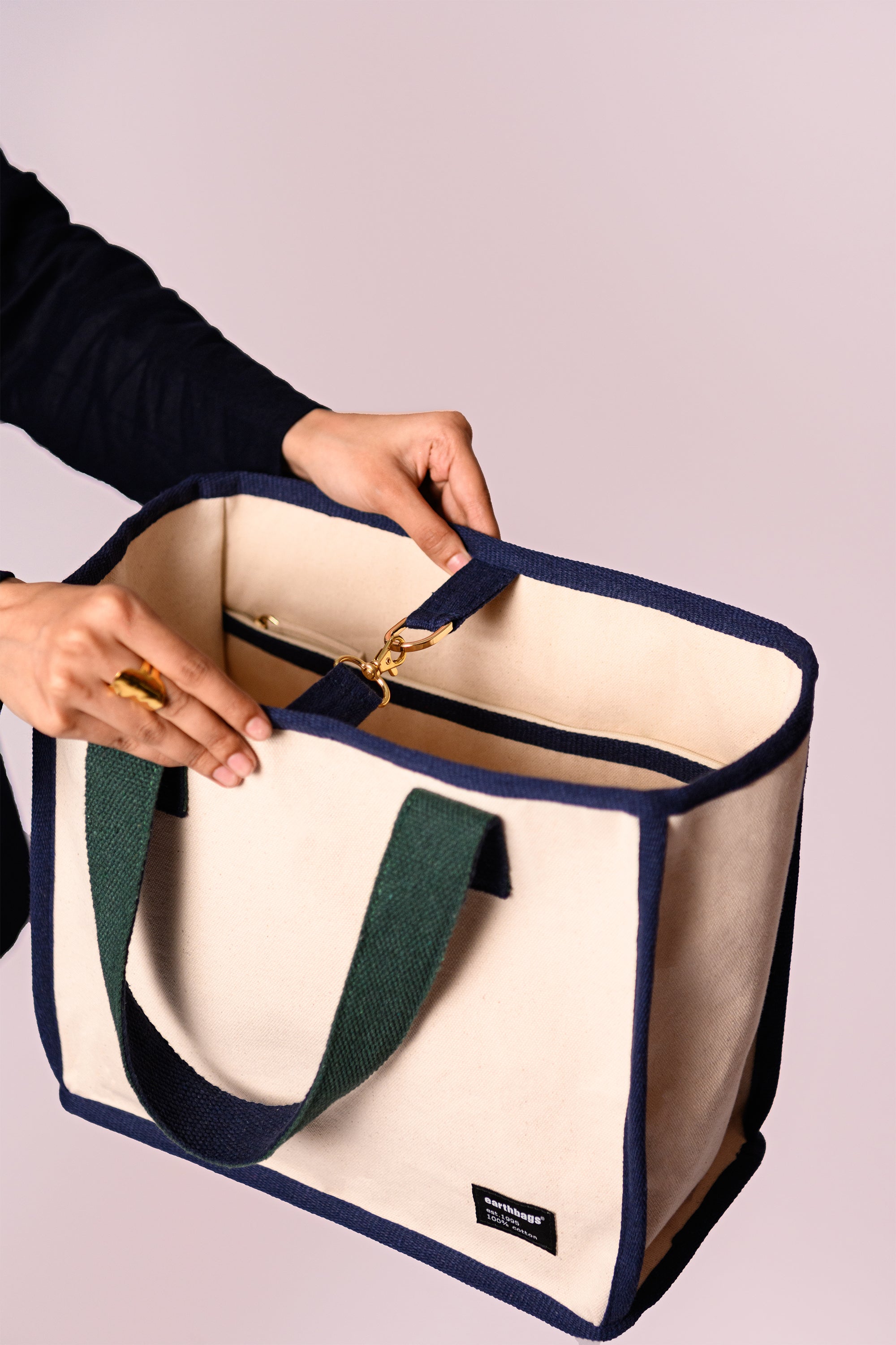 Soho Dual Colour Tote Bag