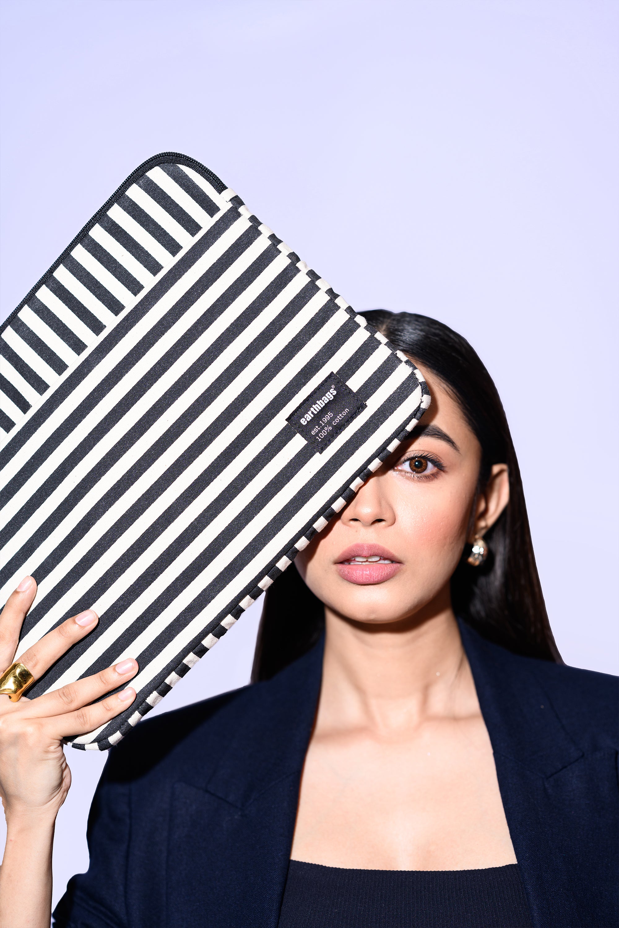 Vogue Laptop Sleeve Striped