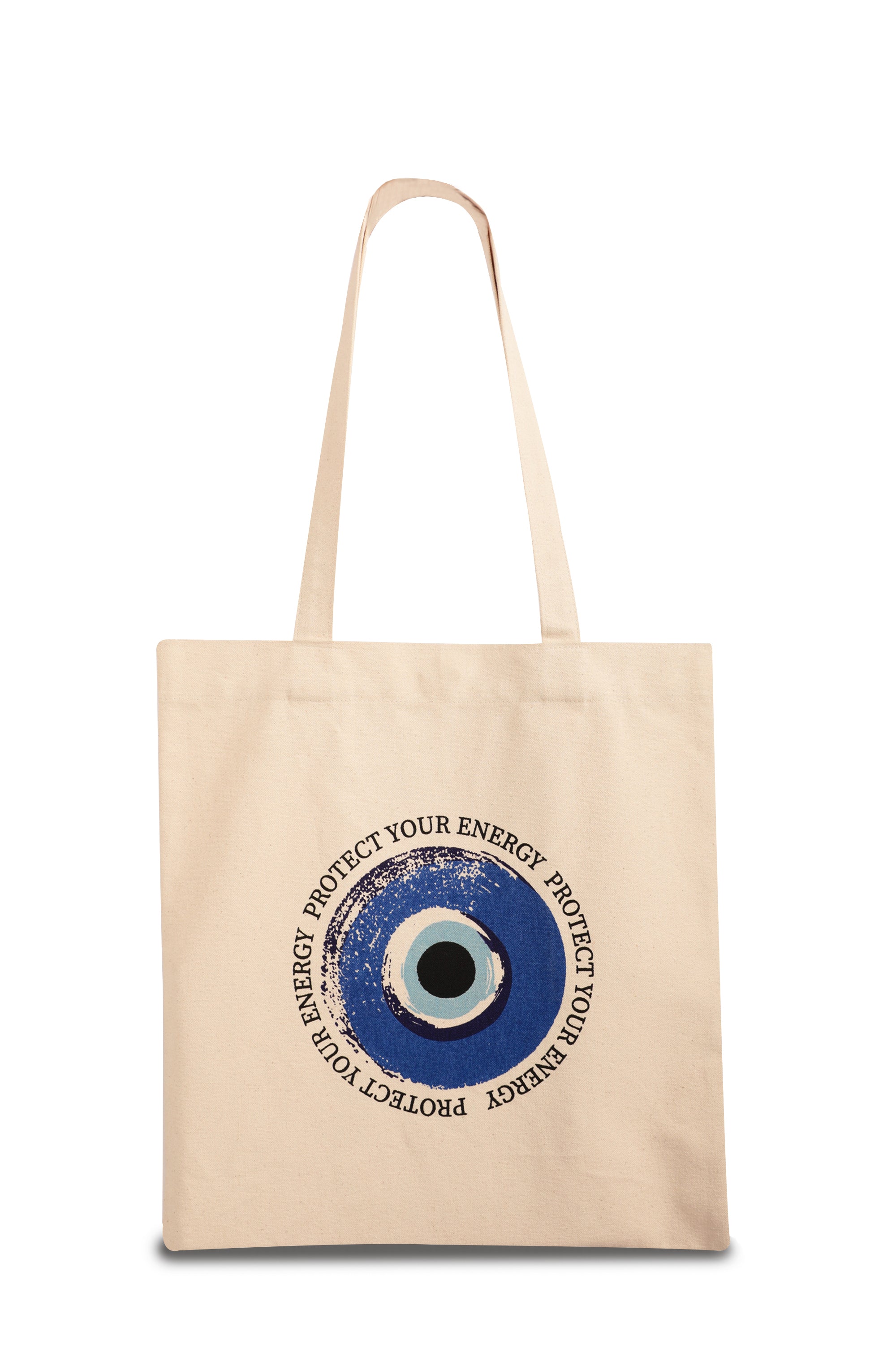 Evil eye Cotton Tote Bag