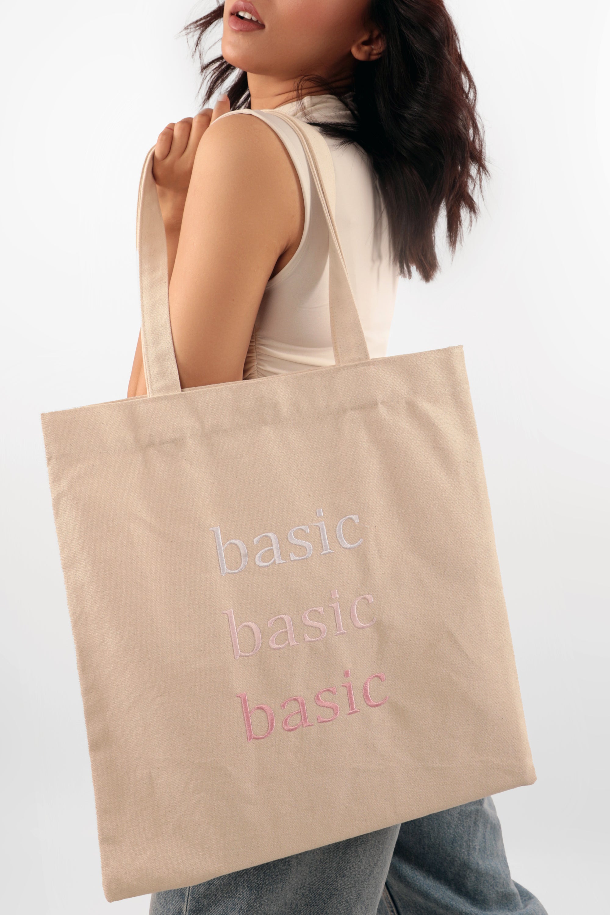 セール basic cotton トート バッグ