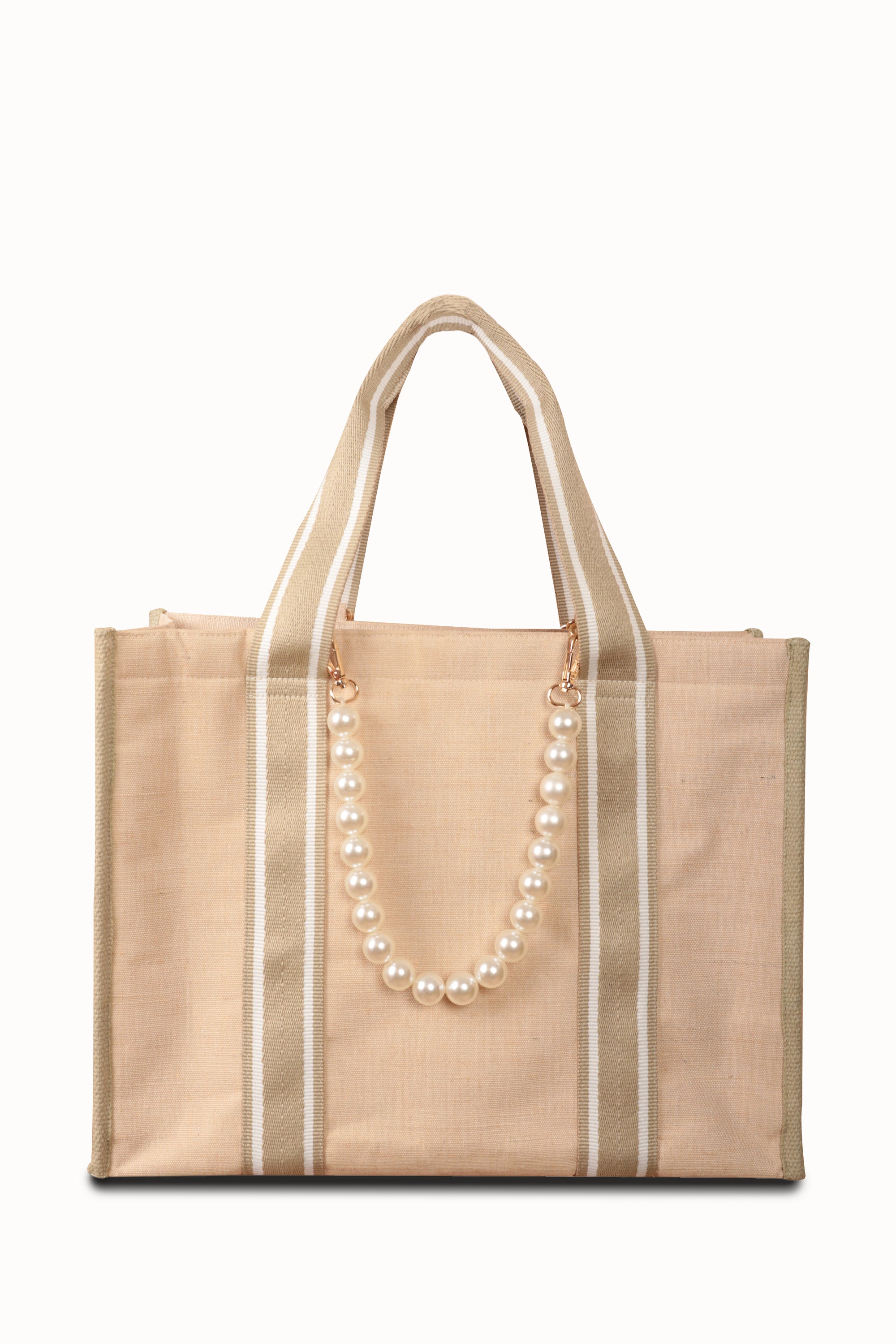 Reign Dual Handle Tote Bag Natural