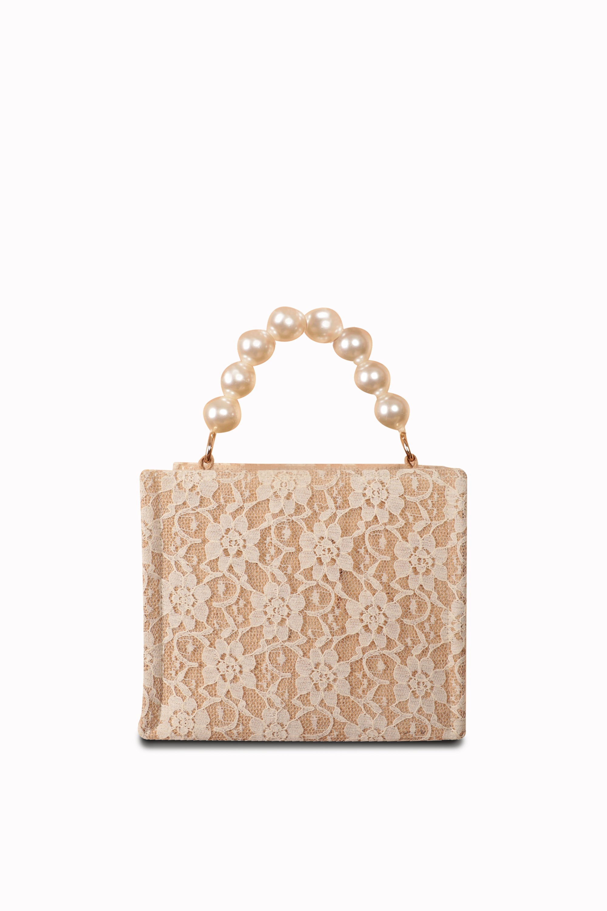 Audrey Lace Mini Bag Natural